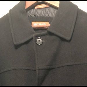 Michael Kors Wool Button Down Jacket - medium